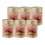 Kuivtoit v&auml;ikeste t&otilde;ugude koertele Luger's Little's Moments k&otilde;rvitsa ja veisega, 6 x 400 g