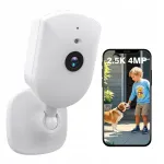 Sise-IP-kaamera 4MPX WiFi, alarmi ja FHD &ouml;&ouml;vaatlusega