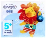 M&auml;hkmed BABYDREAM Fun&Fit +5 Junior 11-17 kg, 38 tk