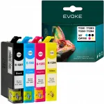 Epson T1281&ndash;T1284 XL tindikomplekt, must ja v&auml;rviline