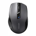 UGREEN MU006S juhtmevaba hiir, 2.4 GHz, Bluetooth 5.4, USB-C, must