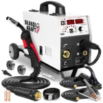 Keevitusseade SKANDI KRAFT ISIMPLE MIG 210 MMA/TIG, 230V, 200A, ratastega