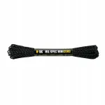 Paracord n&ouml;&ouml;r M-Tac, must, 15 m, helkuriga, Minicord Mil-Spec