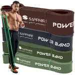 Kummiribade komplekt Sapphire, 4 tk