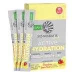 Sunwarrior Warrior Active Hydration elektrol&uuml;&uuml;did maasika ja sidruni maitsel 18 tk