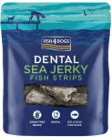 Kalamaiused koertele Fish4Dogs Sea Jerky Skinny Strips, 100 g