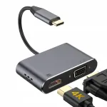 USB-C HDMI ja VGA adapter