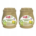 Pesukapslid MILL Green Tea, universaalsed, fosfaadivabad, 70 tk, 2 pakki