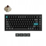 Keychron Q1 Ultra 8K juhtmevaba mehaaniline klaviatuur, must, Brown l&uuml;litid