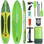 SUP laud SKATINGER Plan S Green 335x84x15 cm aerudega