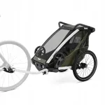 Laste jalgrattahaagis Thule Chariot Lite, &uuml;ks istekoht, roheline