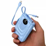 V&auml;line aku 20000mAh VOPTIX CK-059 22.5W LCD koos juhtmetega iPhone Android PD