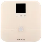 Elektroonilised kaalud BEAUTIFLY Scanner Smart APP klaasist 180 kg
