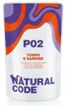 Natural Code P02 kassitoit tuuni ja sardiinidega, 70 g