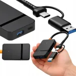 Kaardilugeja USB 3.0, USB-C, Micro SD, TF, kuni 2 TB