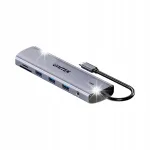 Unitek USB-C adapter 11in1, 4K@30Hz, RJ45, PD 100W