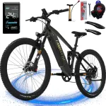 T&auml;iskasvanute elektriline jalgratas LANKELEISI RX600PRO, 1000W, 44 km/h, 29"
