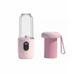 Roosa kaasaskantav elektriline mini blender
