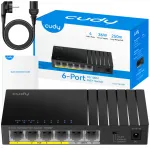 Cudy FS106P v&otilde;rgul&uuml;liti, 6 porti, 36W, 10/100Mb/s, VLAN ja Watchdog funktsioonidega