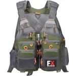 Reguleeritav kalamehe vest, suurus S-XXXL, kerge, 7 taskuga