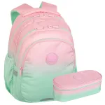 T&uuml;drukute seljakott ja pliiatsikarp Coolpack, roosa-m&uuml;nditooni, 1.&ndash;3. klassile