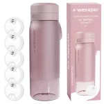 Tritaanikust joogipudel Wessper B2 Actitex 0,7 l viie filtriga