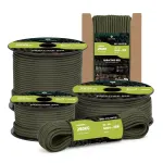 Paracord KAMU SYNBER 4 mm, 10 m, 7 kiudu, pol&uuml;ester