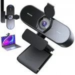 4K otse&uuml;lekande kaamera automaatse fookuse, 79&deg; vaatenurga ja kahe USB mikrofoniga