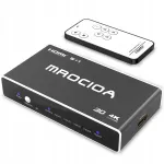 HDMI l&uuml;liti 3&times;1, 4K 30Hz, puldiga, sobib PS4, Xbox, TV, s&uuml;learvuti, DVD jaoks