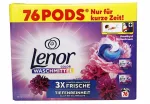 V&auml;rviliste riiete pesukapslid LENOR Amethyst Bl&uuml;tentraum, 76 tk
