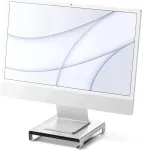 Monitorialus USB-C jaoturiga, h&otilde;bedane, sobib iMac-ile