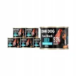 Koeratoit John Dog Pure Black Junior hirvelihaga, 200 g