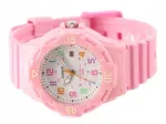 Laste k&auml;ekell CASIO LRW-200H-4B2V, roosa, sobib ujumiseks