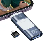 M&auml;lupulk 128GB, 3.0, iOS, Android, Type-C, Micro USB, 4-in-1