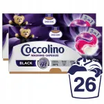 Coccolino Black and Dark 3in1 pesukapslid mustale ja tumedale pesule, 2 pakki, 52 pesu