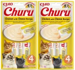 Churu kreemjad kanajuustu kastmega kassimaitsed, 4 x 14 g, eu107