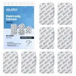Elektroodipadjad TENS/EMS elektrostimulatsiooniks, 8 tk, 9x6 cm, pin-pistikuga