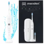 Elektriline hambahari MERIDEN SONIC FAMILY, valge, 96000 vibratsiooni/min
