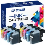 Brother LC123 tindikassetid, 8 tk, sobivad MFC-J245, J4410DW, J470DW, J4110DW, J752DW, J152W, J132W