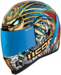 Icon Airform Pharaoh mootorratturi kiiver klaasiga, suurus S