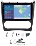 Auto GPS raadio navigatsioon Mercedes W203 W209, WiFi, CarPlay, Bluetooth, USB, 4GB/64GB