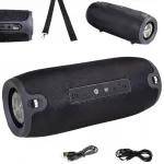 Kaasaskantav Bluetooth k&otilde;lar FM raadioga, must, 20W, IPX4, TWS, SPK15GO