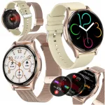 Nutikell naistele CARDIOWATCH EKG, HRV, verer&otilde;hu ja pulsisageduse m&otilde;&otilde;tmisega, k&otilde;ne- ja SMS-funktsioonide, spordirežiimidega
