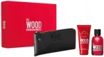Tualettvesi Dsquared2 Red Wood EDT 100 ml, du&scaron;igeel 100 ml, rahakott