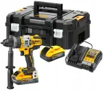 DEWALT DCD999H2T l&ouml;&ouml;k-kruvikeeraja, 2x5,0Ah POWERSTACK
