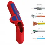 Isolatsiooni eemaldamise t&ouml;&ouml;riist KNIPEX 16 95 01 SB ErgoStrip 8-13