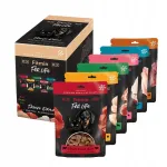 Koerte ja kasside maiused FITMIN FOR LIFE, l&uuml;ofiliseeritud, erinevate maitsetega, 6 x 30 g