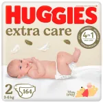 Huggies vasts&uuml;ndinu m&auml;hkmed suurus 2, 164 tk