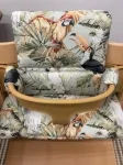 Stokke Tripp Trapp 2in1 veekindlad padjad, rohelised papagoidega
