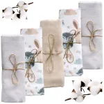 M&auml;hkmed BabyU Muslin Pouring Cotton, 5 tk, 39x39 cm